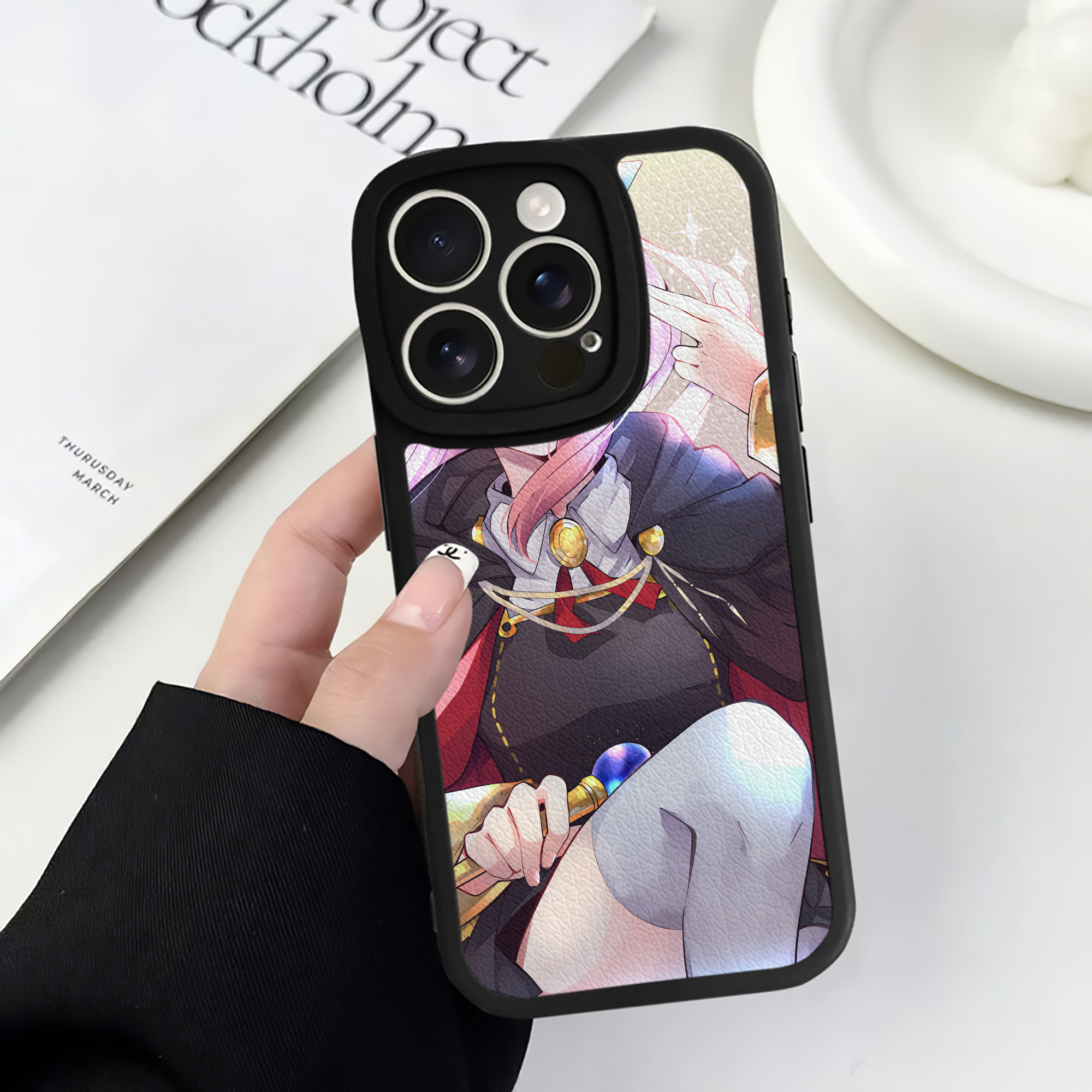 （画像用） SPY×FAMILY间谍家家酒 【iPhone 16シリーズ対応】シリコンスマホケース（レザー調） 材質：シリコン